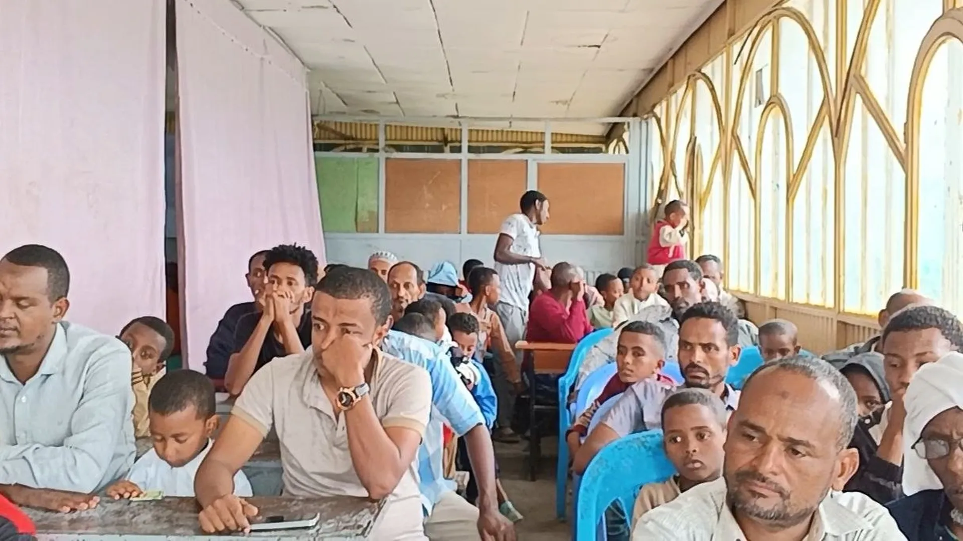 Discussion with students and parents