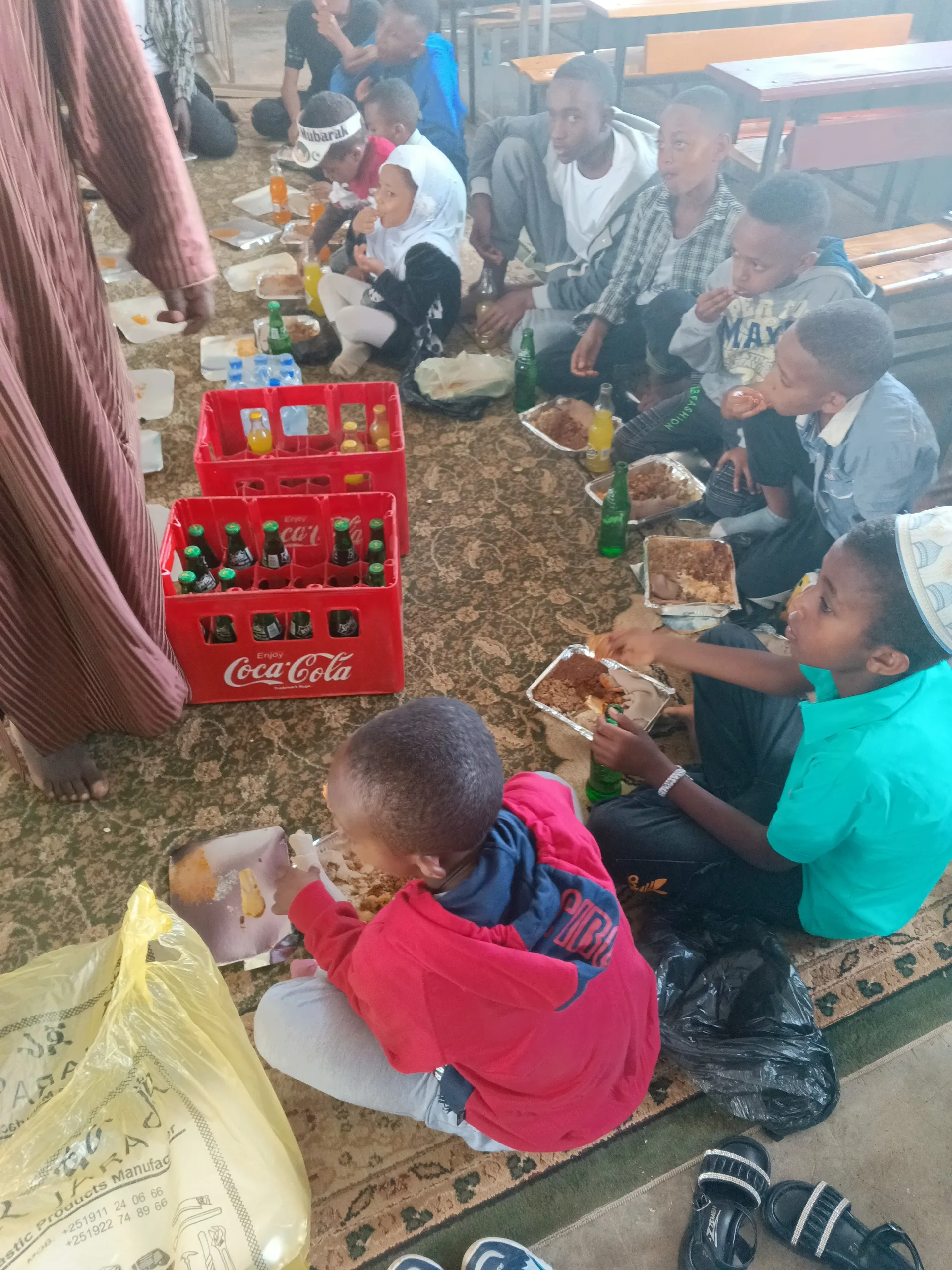 Eid day food-sharing program